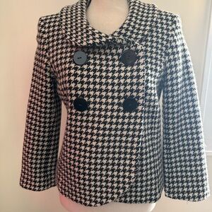 Pendleton wool houndstooth jacket